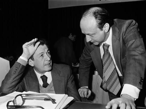 Gianni Cervetti e Enrico Berlinguer